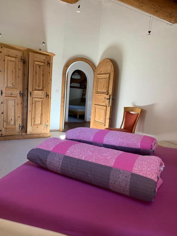Ferienwohnung Jalet Tschierv Exteriör bild